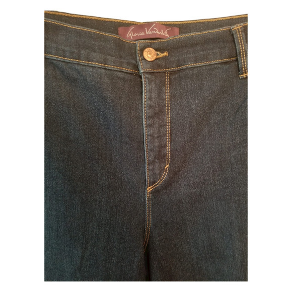 Gloria Vanderbilt Petite Blue Women's Jeans Size 18W 42 Inseam 28 in - Picture 4 of 8